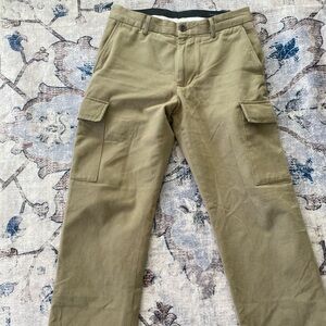 Banana republic wool cargo pants